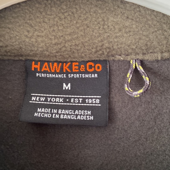NWT HAWKE&CO MEN’S FLEECE JACKET - Picture 4 of 11
